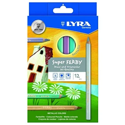 Obrázek Lyra 3721122 Super Ferby pastelky, vícebarevné