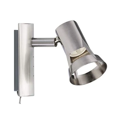 Obrázek Paulmann 66698 Spotlight Teja Max 1 x 10 W GU10 Nikl satinovaný 230 V, kov 666.98 stropní svítidlo lampa LED zářič