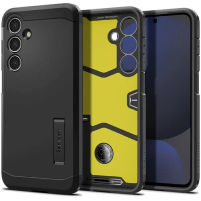 Obrázek Spigen Tough Armor pouzdro kompatibilní se Samsung Galaxy S24 FE černé