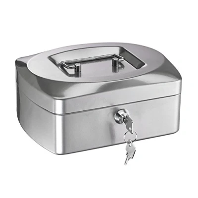 Obrázek ALCO Albert 8410 36 pokladna, 205 x 160 85 mm, stříbrná