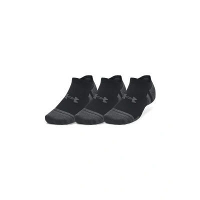 Obrázek Under Armour Unisex Performance TECH 3PACK NO SHOW Socks Sportovní ponožky, Muži, Velikost: Medium, Schwarz