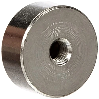 Obrázek N42 Neodym Pot Magnet 19mm Durchmesser x 8mm Dickes M5 Gewinde Loch Für Diy , Engineering Herstellungs Hängen und Halteanwendungen 15kg Zug
