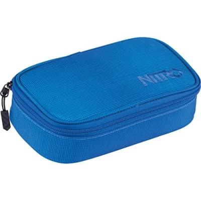 Obrázek Nitro, pružný penál, Pencil Case XL vč. trojúhelníku., modrá
