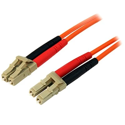 Obrázek StarTech.com 2 m multimode 50/125 Duplex skelné vlákno (LWL) propojovací kabel LC/LC