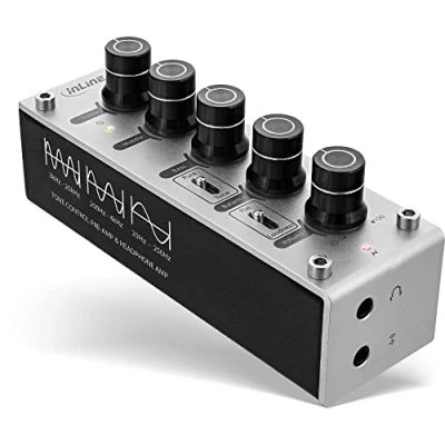 Obrázek InLine 99201I AmpEQ Hi Res AUDIO zesilovač sluchátek a ekvalizér, 3,5 mm jack, USB powered