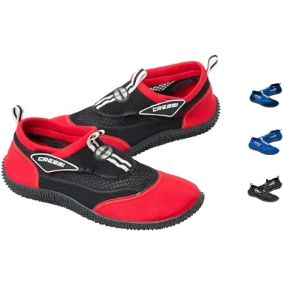 Obrázek Cressi Unisex Reef Shoes Badeschuhe, rot (Schwarz/Rot), 38 EU