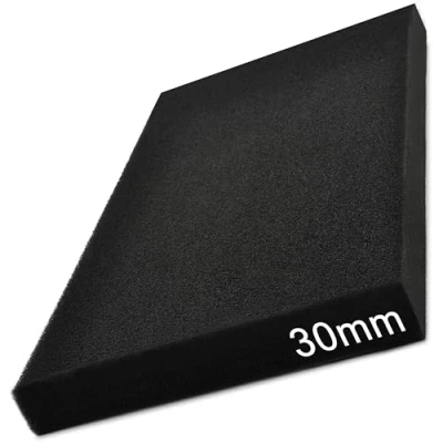 Obrázek Easyboost Luftfilterschaum Luftfiltereinsatz 28x15cm Dicke 30mm Universell zum Zuschneiden für Scooter Motorrad Quad Rasenmäher Motorsense Motorhacke Kettensäge Vergaser Luftfilterkasten