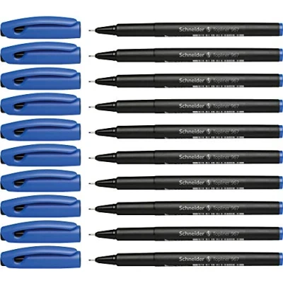 Obrázek Schneider Topliner 967 mikrofix (0,4 mm) balení po 10 kusech modré