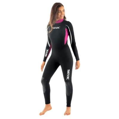 Obrázek Seac Relax 2,2 mm komfortabler, hochelastischer Neopren Nasstauchanzug Männer Damen zum Sporttauchen, Schnorcheln und Schwimmen