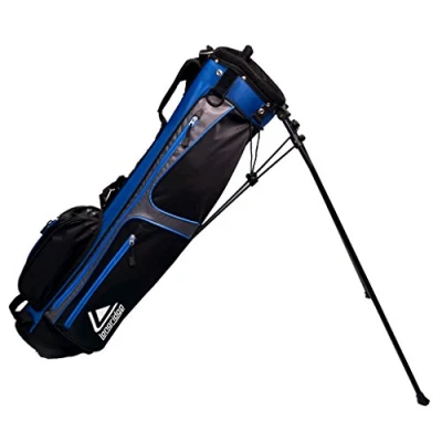 Obrázek LONGRIDGE 6&#039; WEEKEND Golf Stojan Taška Námořnická modrá STŘÍBRNÁ