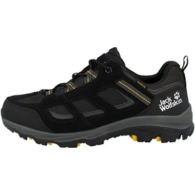 Obrázek Jack Wolfskin VOJO 3 Texapore LOW Trekingové boty, Muži, Velikost: 44.5, Black/burly yellow boty