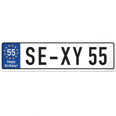 Obrázek DankeDir! Sexy štítek 55 let dárek 55. narozeniny nápad na k narozeninám padesáté dekorace party příslušenství přání