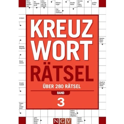 Obrázek Kreuzworträtsel Band 3: Über 280 Rätsel I Perfektes Geschenk für Rätselfreunde und Denksport Begeisterte