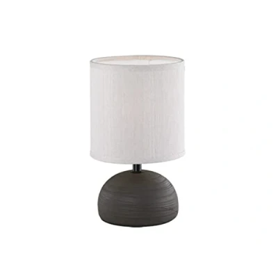 Obrázek Reality Leuchten R50351026, stolní lampa, keramika, hnědá, 14,0 x 23,0 cm