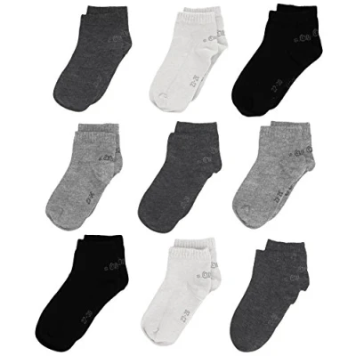 Obrázek s.Oliver Junior Socks Basic 9 PACK Ponožky pro děti, Velikost: 35 38, Grey combo