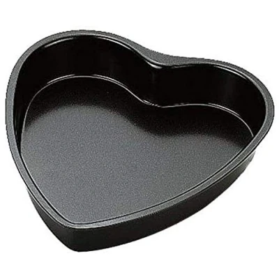 Obrázek Ibili 820724 srdcový forma, nerezová ocel, nepřilnavý povrch, 24 cm