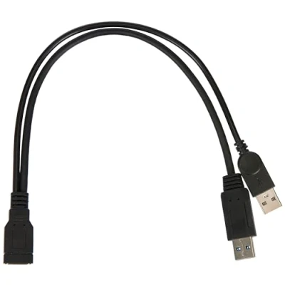 Obrázek System S USB kabel 32 cm typ A 3. 0 zdířka k 1x 3.0 konektor 2.