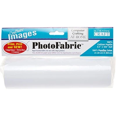 Obrázek Crafter&#039;s Image s PhotoFabric 100% Baumwoll Popeline, 21,6 x 254,4 cm Rolle