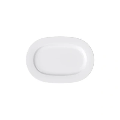 Obrázek Villeroy &amp; Boch Royal oválná deska, velký servírovací podnos z kvalitního prémiového porcelánu Bone, vhodný do myčky nádobí, 41 cm