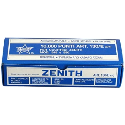 Obrázek ZENITH Sponky 130 E 6 4, vyrobené z oceli, obsah 10 000 kusů