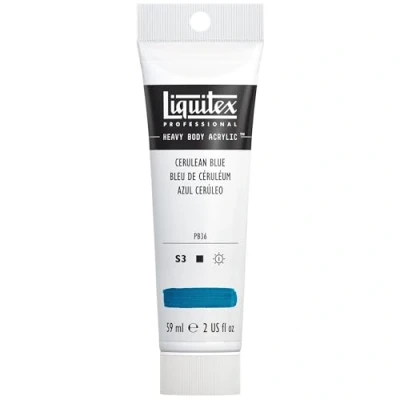 Obrázek Liquitex 1045164 Professional Heavy Body akrylová barva v umělecké kvalitě s vynikající světlostálostí máslové konzistenci, 59 ml tuba královská modř