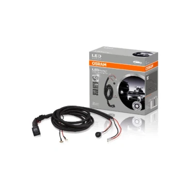 Obrázek Osram WIRE HARNESS AX 1LS, kabelový svazek pro světelné lišty motorových vozidel, sada kabelových svazků, kabelů instalaci světelného zdroje, adaptér světlomet, LEDDL ACC 101, černý