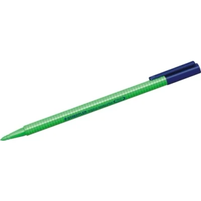 Obrázek Staedtler 362 5 triplus textsurfer zvýrazňovač, variabilní špička, cca 1 4 mm, 10 kusů v kartonovém pouzdře, zelený