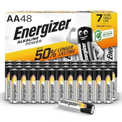 Obrázek Energizer Batterien AA, Alkaline Power Batterie, 48 Stück