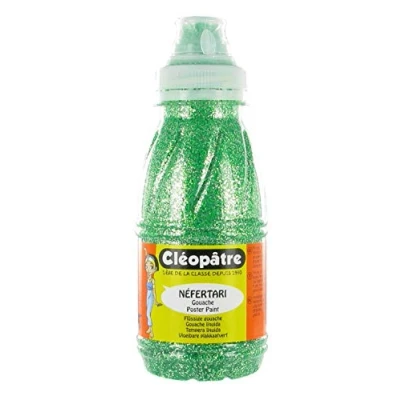 Obrázek Cléopâtre Peinture Paillettes Farben, Frühlingsgrün, 250 ml