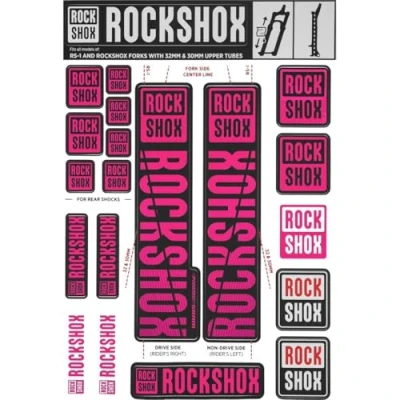 Obrázek RockShox Unisex pásky na ráfky pro dospělé, 03054848 ráfky, magenta, 30/32 mm stojanové trubky