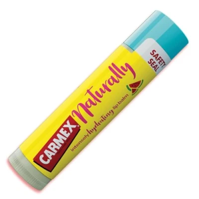 Obrázek Carmex Naturally Stick vodní meloun přírodní péče o rty pro hladký výsledek 1 kus á 4,25 g, 23232