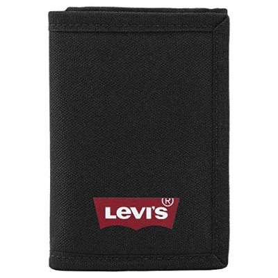 Obrázek Levi&#039;s Batwing Trifold Wallet Unisex Peněženka, Velikost: One Size, Regular black