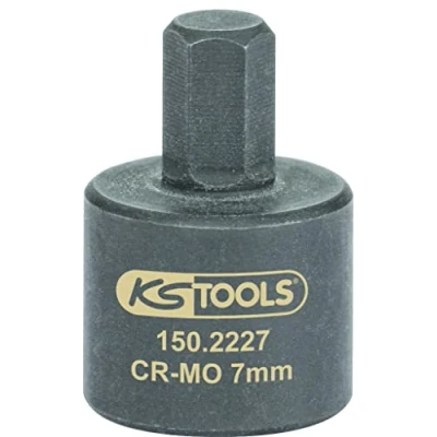 Obrázek KS Tools 1502227 brzdový třmen Stecknuss, 7 mm, 3/8 &quot;