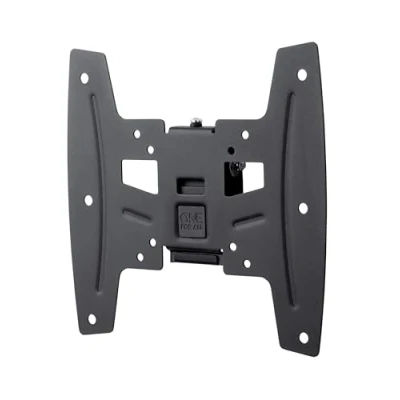 Obrázek One For All TV Wandhalterung Neigbar Fernseher Halterung Curved 4K OLED QLED LED Flachbildfernseher 19 bis 42 Zoll VESA 75x75 200x200 10 Jahre Garantie max. 50 kg Schwarz WM4221