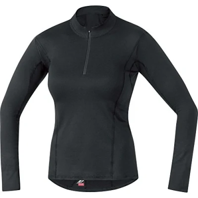 Obrázek GORE Wear Prodyšné dámské tričko se stojatým límcem, M Women Base Layer Thermo Turtleneck, 100319, černá, 42