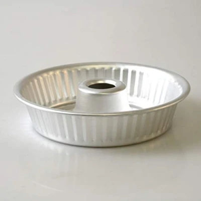 Obrázek Pentole Agnelli Family Cooking Kupfer und Konditorei COAL43TU30 Donut aus Aluminium, Stärke 0,6 cm, 30 Metall, grau