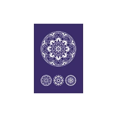 Obrázek Rayher 45094000 Art Of Mandala šablona, A5, vč. stěrky