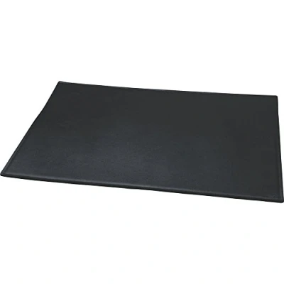Obrázek Alassio 52000 podložka na psací stůl, kožená 65 x 45 cm, protiskluzová, vyrobeno z pravé kůže, psaní, pracovní podložka, obchodní pro kutily, černá