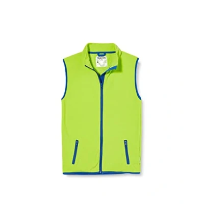 Obrázek Playshoes Unisex dětská fleecová vesta outdoorová horní díl, Zelená