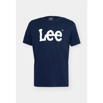 Obrázek Lee Woobly LOGO TEE Triko s potiskem, Muži, Velikost: Small, Navy drop