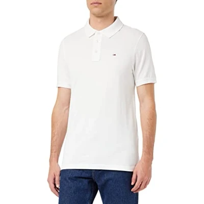 Obrázek Tommy Hilfiger Pánská TJM Original Fine Pique Polo S/S polokošile, Classic White