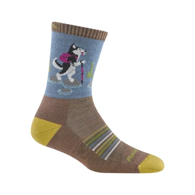 Obrázek Darn Tough Critter Club Micro Crew Lightweight dámské Eclipse, M