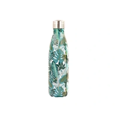 Obrázek YOKO DESIGN Thermosflasche 500 ml Isolierflasche, Edelstahl, Green Equador