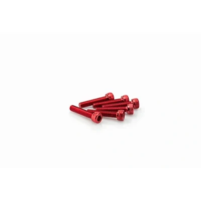 Obrázek Puig 0185r Blister 6 Schrauben, M5, 25 mm, rot
