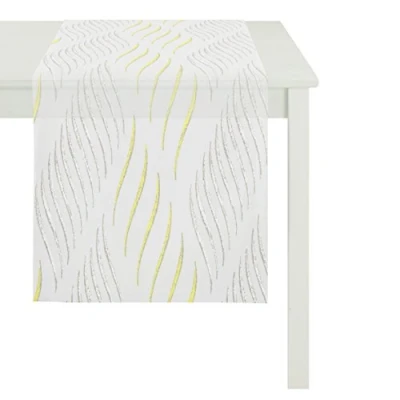 Obrázek Apelt běžce, Polyester, Žlutá, 48 x 140 0,5 cm