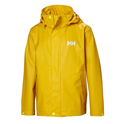 Obrázek Junior Unisex Helly Hansen Jr Moss Jacket, Essential Gelb, 12