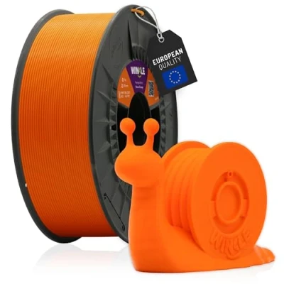 Obrázek WINKLE PLA HD Filament 1.75mm Nemo Orange, 300g Spule, 3D Drucker Kompatibel mit FDM Druckern, Druckmaterialien, Maßgenauigkeit +/ 0.05mm, Bioabbaubar Leicht zu Bedrucken