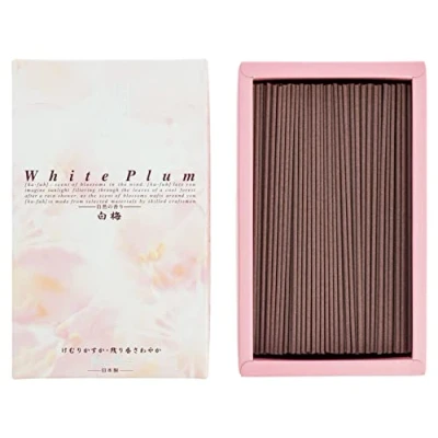 Obrázek Nippon Kodo KA pro Fuh (SCENTS IN THE Wind) bílá Švestková 430 tyčinky