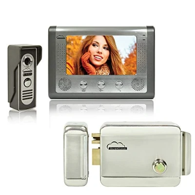 Obrázek SilverCloud PNI SC715YR300 Video Interface Kit se 7palcovým LCD displejem a elektromagnetickým zamykáním, šedá