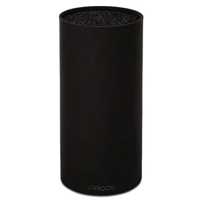 Obrázek ARCOS Kulatý kryt nože do 20 cm, blok na v moderním designu z termoplastické gumy, 110 x 225 mm, barva černá